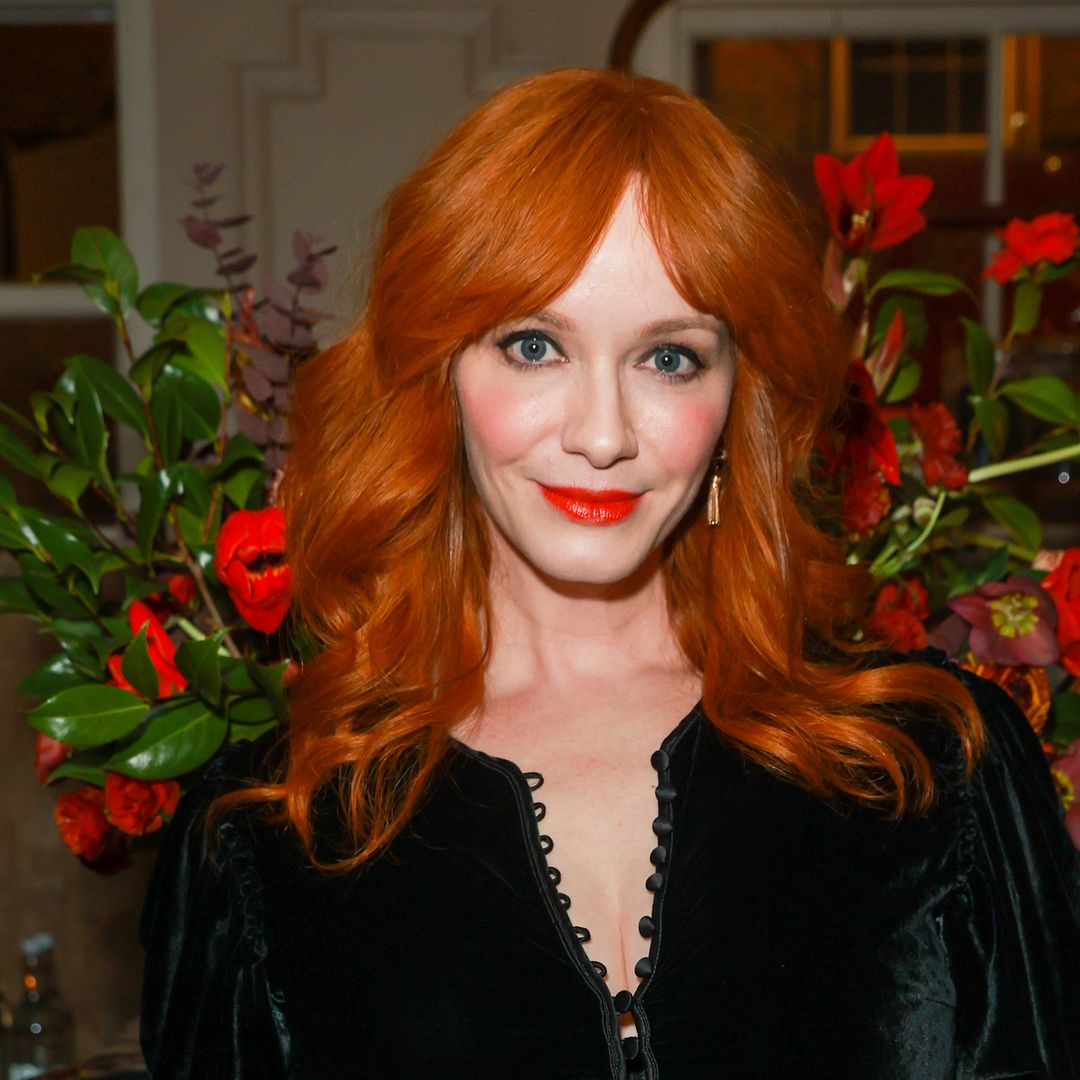 Christina Hendricks has super short hair in fresh-faced throwback photo — fans can't get over her freckles