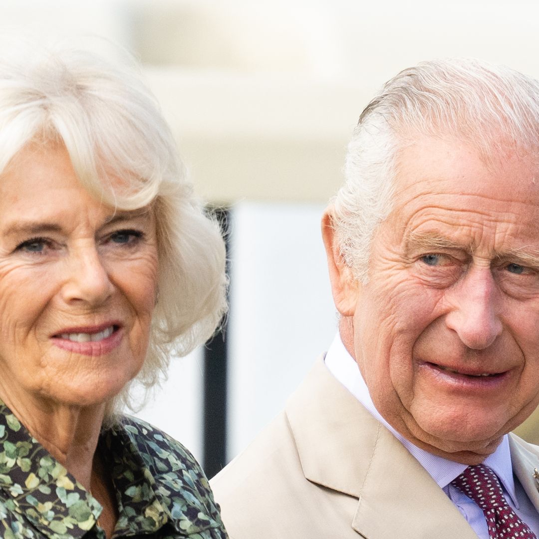 King Charles reappears on late Queen's birthday as he drives wife Queen Camilla to church