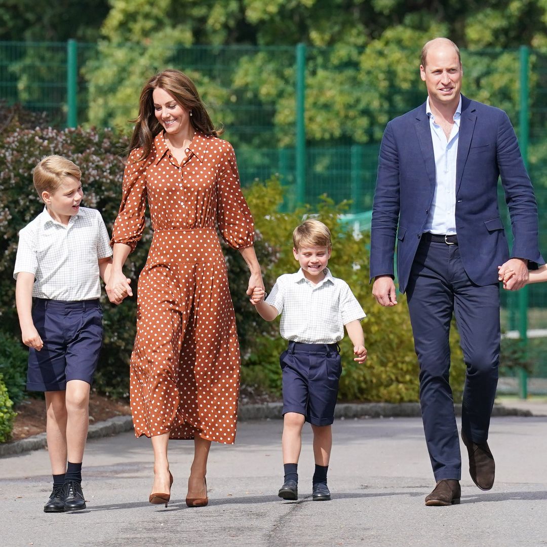 Princess Kate's children George, Charlotte and Louis set for 'low key' half term